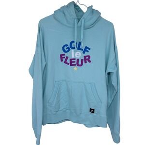 Converse x Golf Le‎ Fleur Hoodie Medium Blue Golfing Tyler, The Creator Collab
